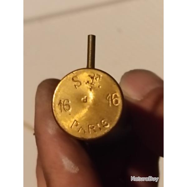 Cartouche ancienne � broche calibre 16 � G�velot & Gaupillat / SFM Paris