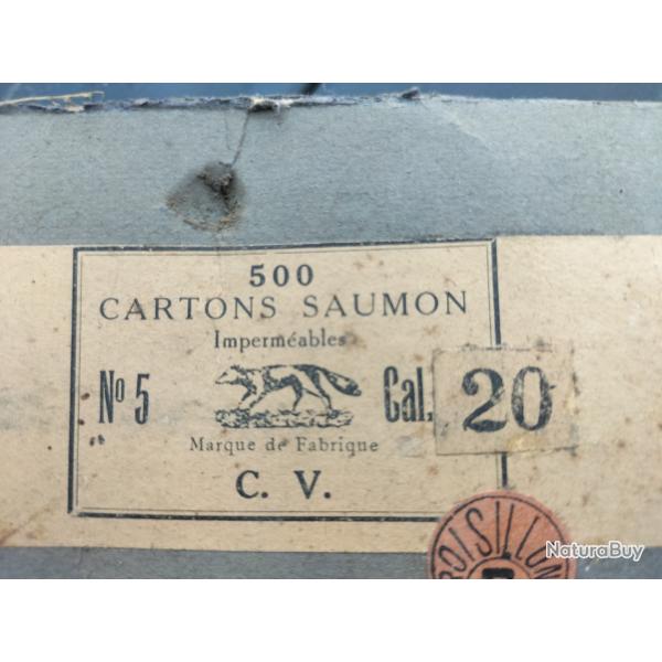 Carton saumon cal.20