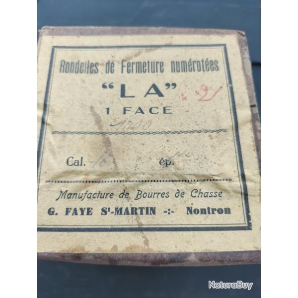 Rondelles de fermeture cal.12/16/20