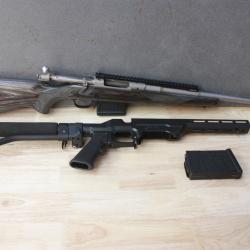 Ruger scout .308 + chassis MDT