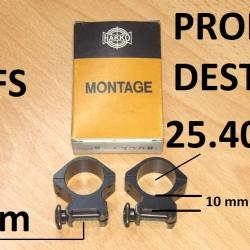 montage lunette colliers 25.4mm pour rail de 21mm &agrave; 18.00 Euros !!!!!- VENDU PAR JEPERCUTE (SW695)