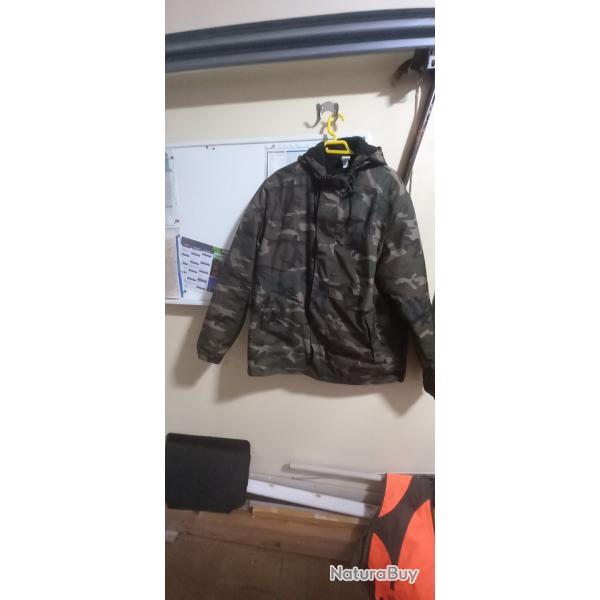 Veste de chasse Oxylane avec capuche