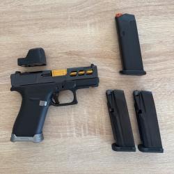 GLOCK 43X ZAFFIRI PRECISION CUSTOM, 9x19