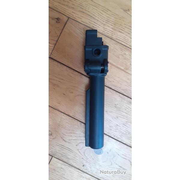 Adaptateur tube crosse pliant pour AK vers AR de marque DLG Tactical, neuf.