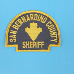 ECUSSON OFFICIEIL SAN BERNARDINO COUNTRY SHERIFF DEPARTMENT