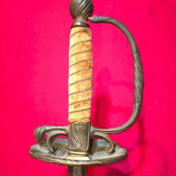 Epee officier XVIII siecle