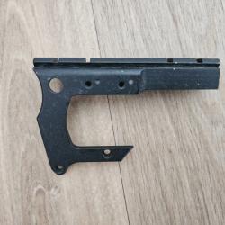 Montage weaver pour Smith et Wesson K-Frame couleur noire