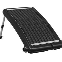 Panneau chauffage solaire piscine PEHD PC aluminium 72,5x46 cm incurv&eacute;