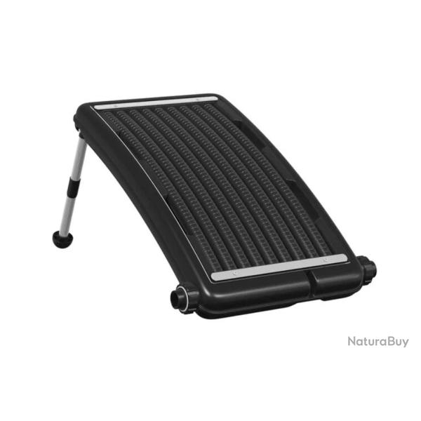 Panneau chauffage solaire piscine PEHD PC aluminium 72,5x46 cm incurv�