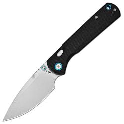 Couteau CJRB Latitude Lame Acier AR-RPM9 Manche G10 Noir Top Liner Lock J1975BK