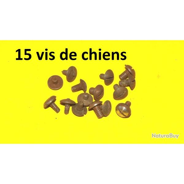 lot de 15 vis de chien de fusil a chiens type LEFAUCHEUX - VENDU PAR JEPERCUTE (D22C1370)