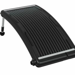 Panneau chauffage solaire piscine PEHD PC aluminium 110x65 cm courb&eacute;