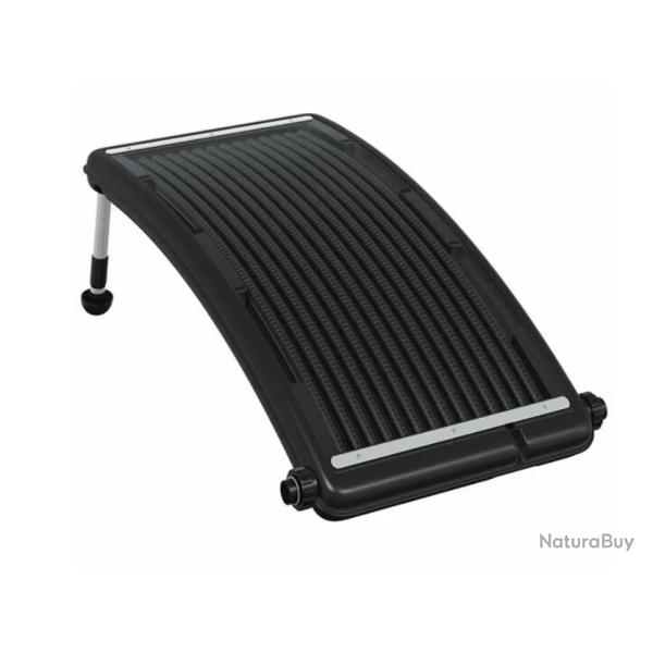 Panneau chauffage solaire piscine PEHD PC aluminium 110x65 cm courb�