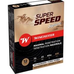 Munitions WINCHESTER cal.12/70 super speed 40gr nickel&eacute; g&eacute;n&eacute;ration 3 par 10