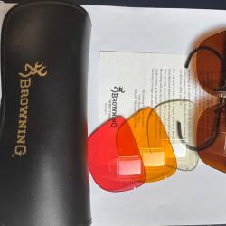 lunettes de protection et tir  BROWNING collector