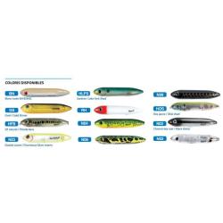 Super Spook Junior (mini) heddon mini spook jr - 3" oe 85 mm - blanc/ivoire