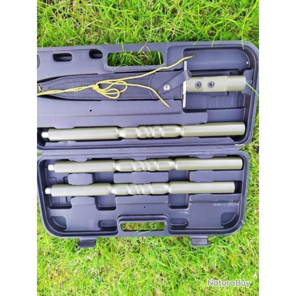 �PIEU DE CHASSE LANCE D�MONTABLE PROFESSIONNEL  LAME DE 7MM TR�S R�SISTANTE
