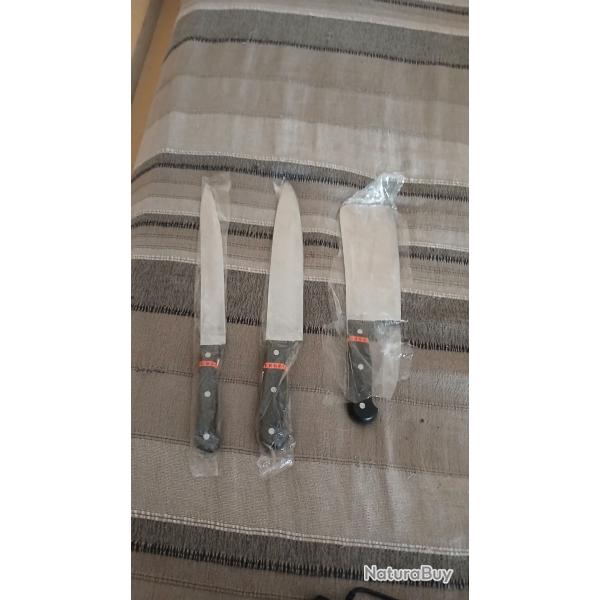 Lot couteaux neuf et couprer