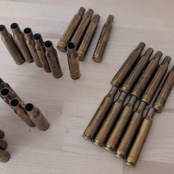 Promo 30 Douilles / &eacute;tuis de 270 Winchester marque S&B