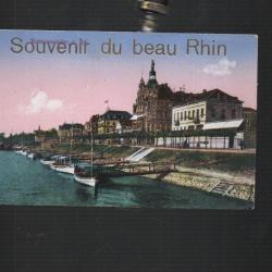 occupation en allemagne ann&eacute;es 20 , souvenir du beau rhin cpa