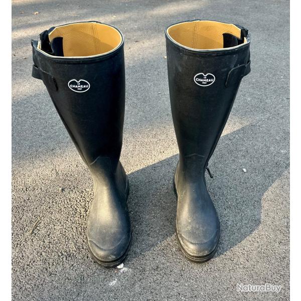 Bottes Le Chameau Chasseur noires T41