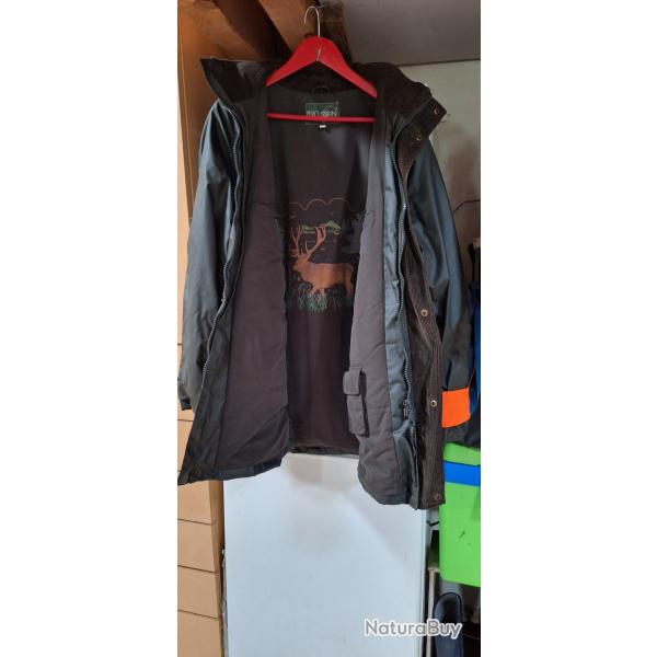 Veste de chasse huil�e PERCUSSION