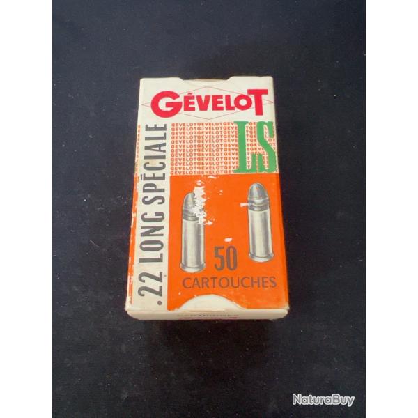 Bo�te 50 cartouches G�velot .22 Long Sp�ciale - ancienne - collection