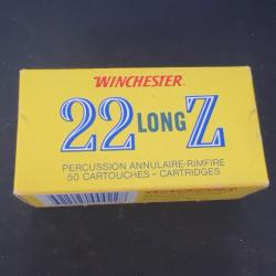Bo&icirc;te Winchester .22 Long Z - Very Low Velocity - 40 cartouches