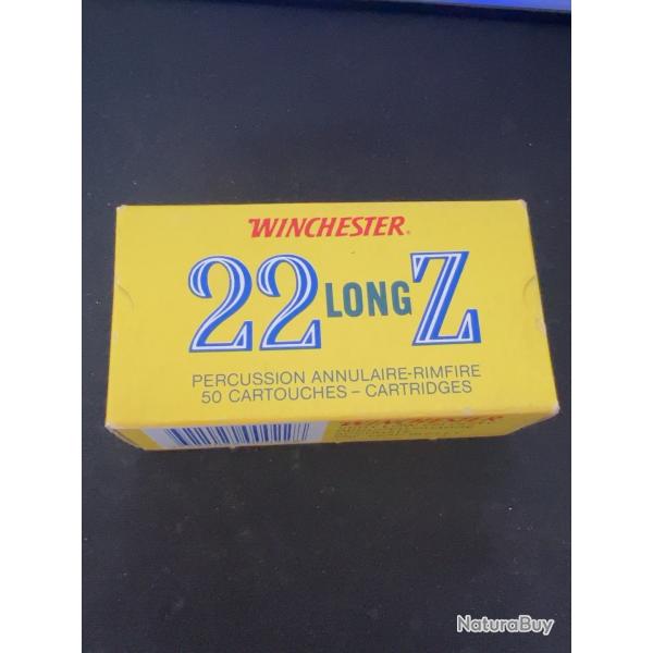 Bo�te Winchester .22 Long Z - Very Low Velocity - 40 cartouches
