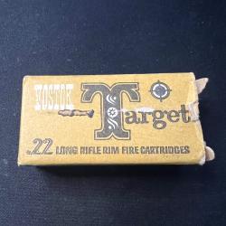 Bo&icirc;te ancienne .22 LR Target sovi&eacute;tique - URSS 1974 - 39 cartouches