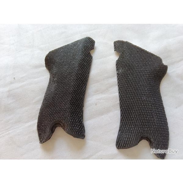 Paire de plaquettes noires pour P08