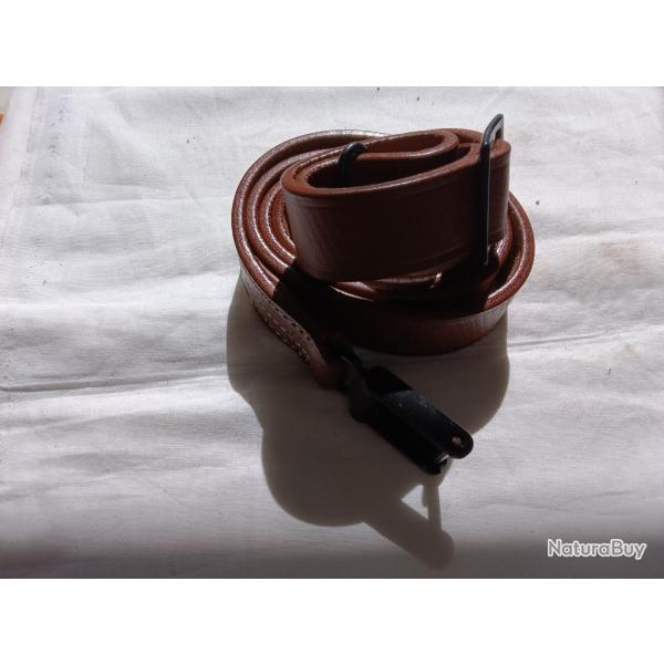 bretelle en cuir marron claire  pour   G98