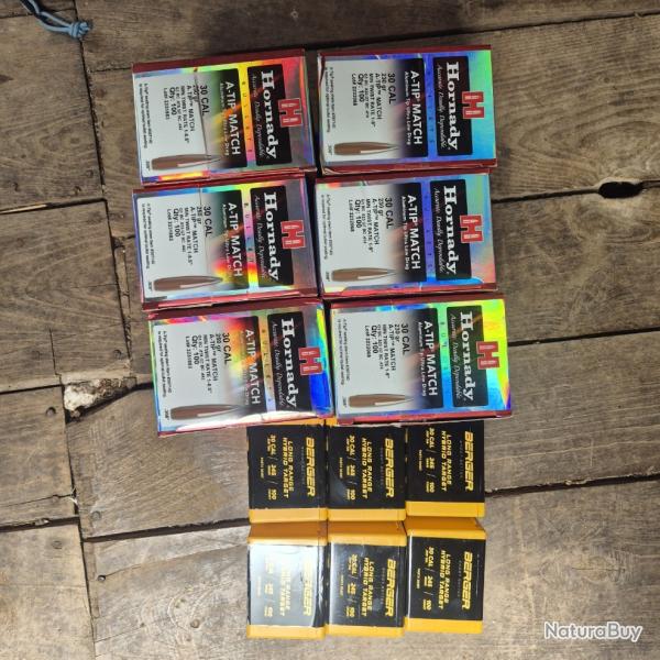 Ogive Hornady Atip calibre .30 230gr