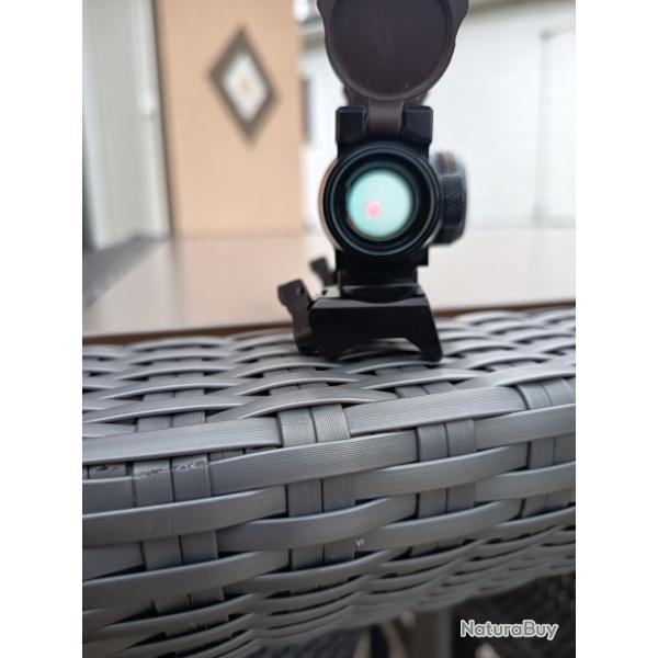point rouge Blaser RD17 Sur montage Chapuis Rols
