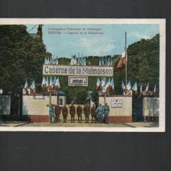 occupation fran&ccedil;aise en allemagne tr&egrave;ves caserne de la malmaison cpa coloniaux