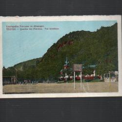 occupation fran&ccedil;aise en allemagne tr&egrave;ves quartier des flandres vue int&eacute;rieur 1924