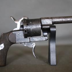 Revolver &agrave; broche calibre 9mm - Espagne, Eibar, 2nde moiti&eacute; du 19&egrave;me si&egrave;cle