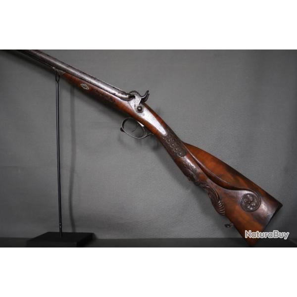 Fusil de chasse canons juxtapos�s � percussion - France, 2�me quart du 19�me si�cle (3)