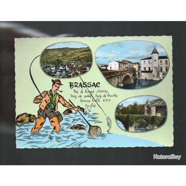 brassac tar, sc�ne p�che,  multivues cpm