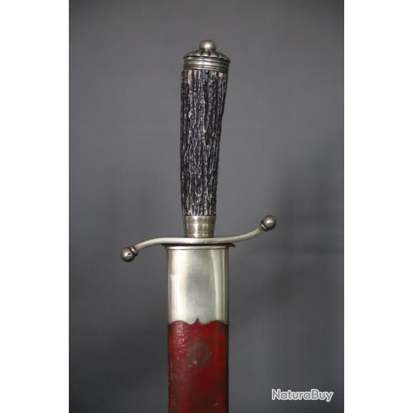 Fort couteau de chasse (v�nerie) - Dernier quart du 19�me si�cle