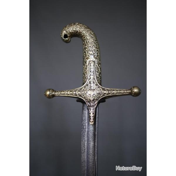 Sabre fantaisie � l'orientale - France, 19�me si�cle
