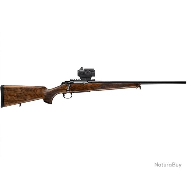 Pack battue carabine SAUER 101 classic cal.7RM gaucher canon 62cm filet� + point rouge OPTISAN rmx