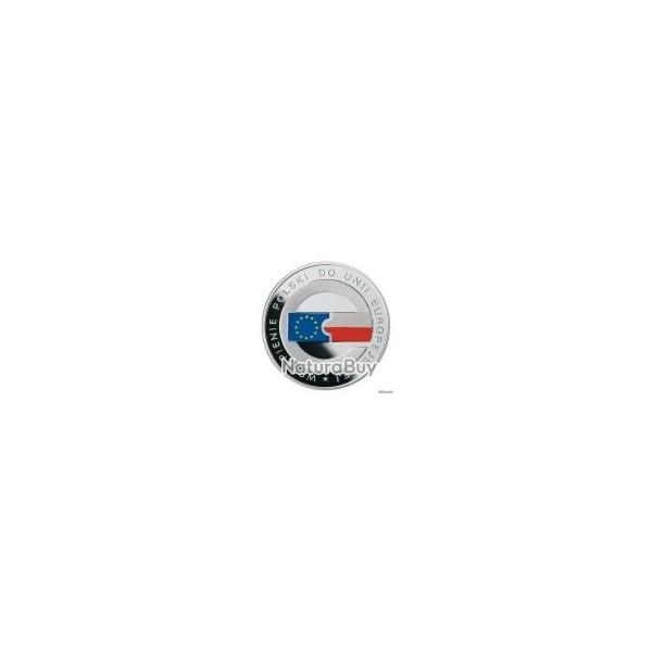 Pi�ce comm�morative entr�e de la Pologne dans UE