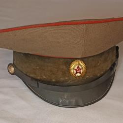 Casquette troupe d'Artillerie Union Sovi&eacute;tique 50/70