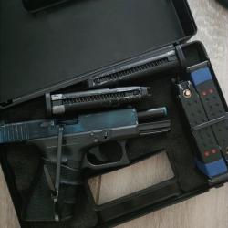 Glock 19 + 4 chargeurs + gaz