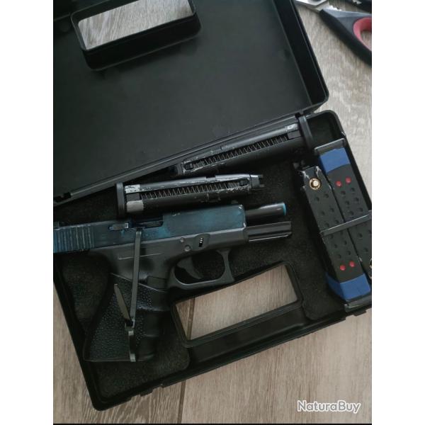 Glock 19 + 4 chargeurs + gaz