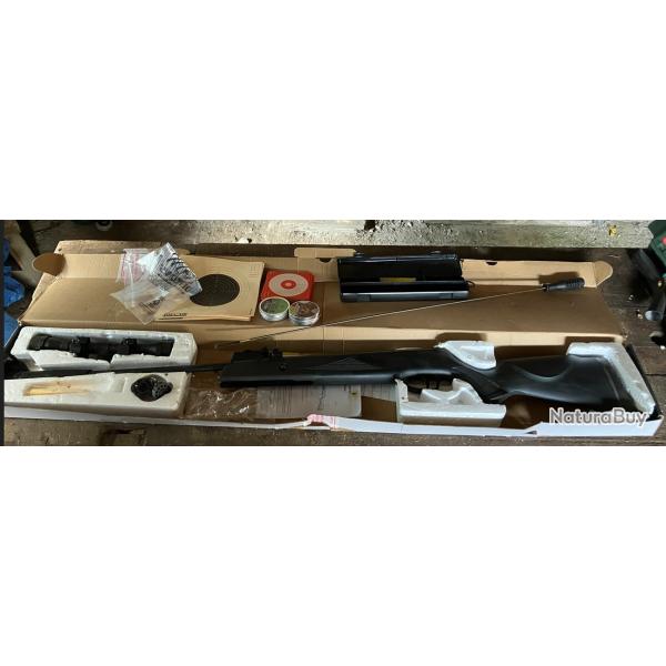 Carabine � Plombs Art�mis / Snowpeak SR1000X cal. 4.5 mm + Lunette 4x32, cibles et plombs