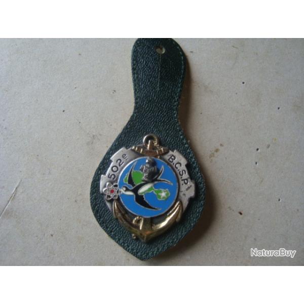 INSIGNE 502�BCSP ESSAI NUCLEAIRE PACIFIQUE