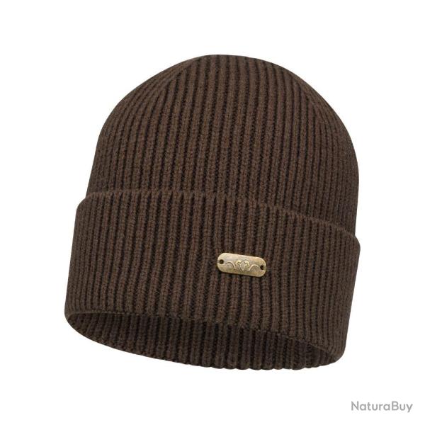 Bonnet Laine Tommy Rib Dark Brown Marron Blaser - bonnet tommu Blaser Brun