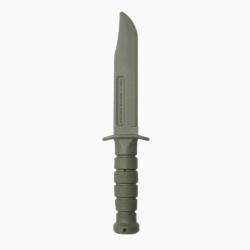 Couteau d'entra&icirc;nement RTK souple Vert Olive